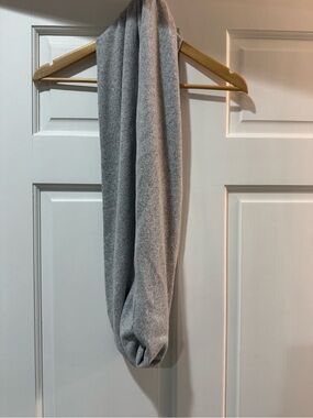 Soft Gray Infinity Scarf - Unbranded